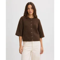 Jack & Jones - Cárdigan de mujer manga corta