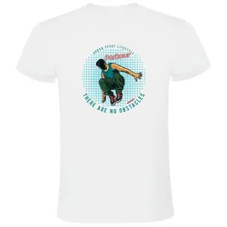 T-shirt à Manches Courtes No Obstacles White L
