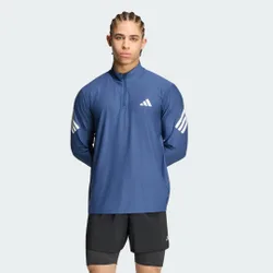 Maglia adi365 Iconic 1/2 Zip L Tech Indigo / White