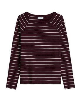 Marc O' Polo Langarmshirt dunkelrot S Damen - Marc O'Polo - FashionsVida