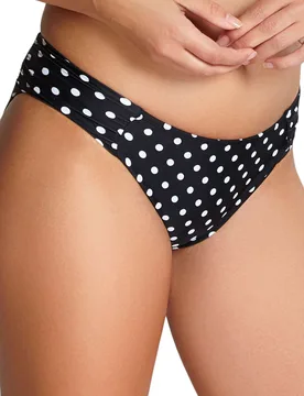 Womens Anya Spot Gather Pant - Black - Size X-Small - Panache - FashionsVida