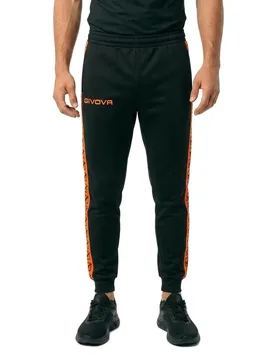 Pantalon Tricot Band Fluor Orange / Black 2XL - Givova - FashionsVida