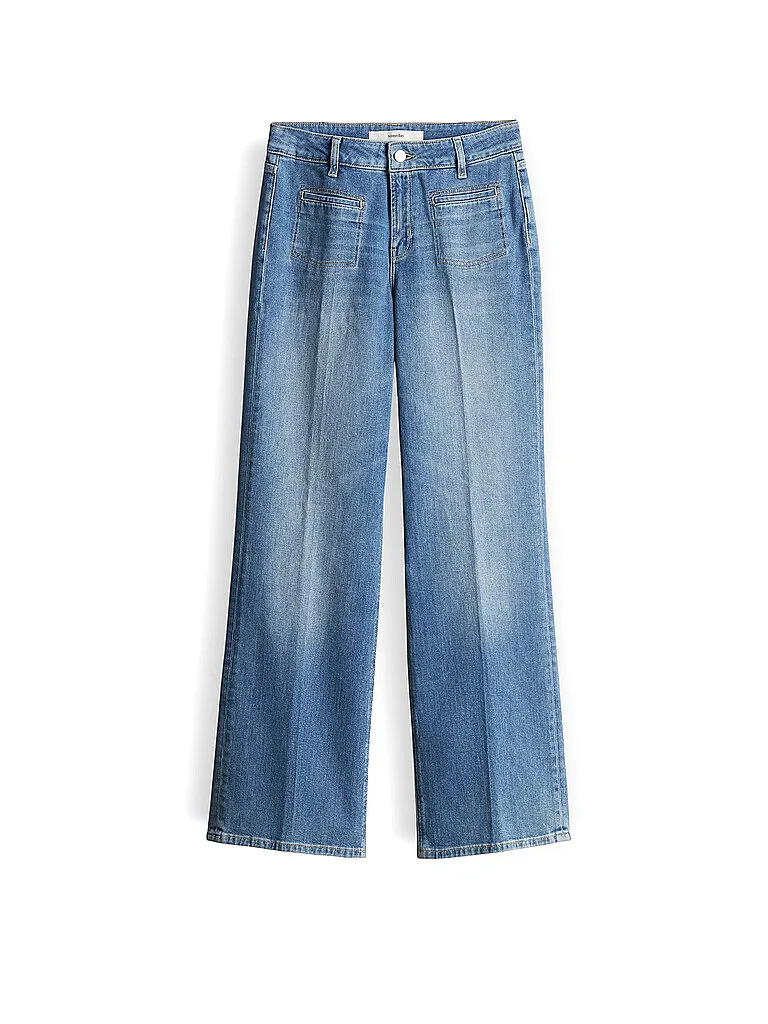 Someday Jeans corte recto azul 34 - someday - FashionsVida