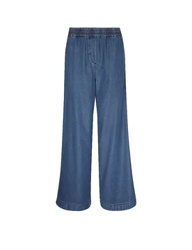 Jeans Wide Leg azul oscuro XL - Smith&soul - FashionsVida