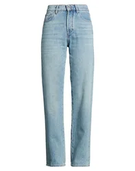Pantalones vaqueros Mujer Azul marino 36 Mujer