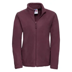 Womens/ladies Outdoor Fleece Jacket (Burgundy) - Size Medium