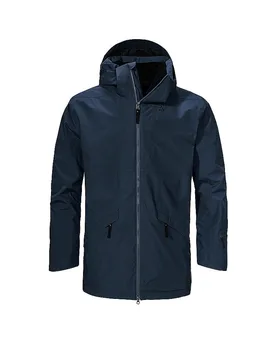 SCHÖFFEL Herren WInterparka Malkay Hoodie dunkelblau 50 M - Schöffel - FashionsVida