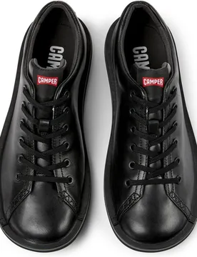 Zapatillas de hombre Beetle de piel con cordones - Camper - FashionsVida