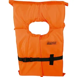Life Jacket Orange One Size unisex