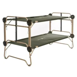 Feldbett Arm-O-Bunk mit Seitentaschen oliv Default Title adult