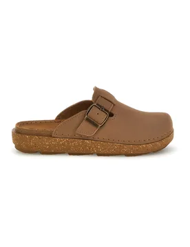Ciabatte marroni con sottopiede in pelle 24 ED 36 - Inblu - FashionsVida