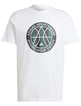 Tiro Emblem Graphic Tee - T-Shirt-kurzarm - weiß - Herren - Size: XL - Adidas - FashionsVida