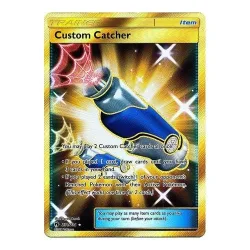 Pokemon SM Lost Thunder 231/214 Custom Catcher (Secret Rare)
