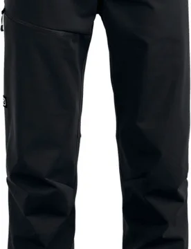 Pantalon déperlant et respirant avec empiècements GORE-TEX® - Ortler Softshell Plus Pants M Black Raven en Laine - Taille M - Ortovox - FashionsVida