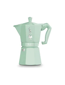 Cafetera exprés EXCLUSIVE MOKA 3 tazas Verde verde - Bialetti - FashionsVida