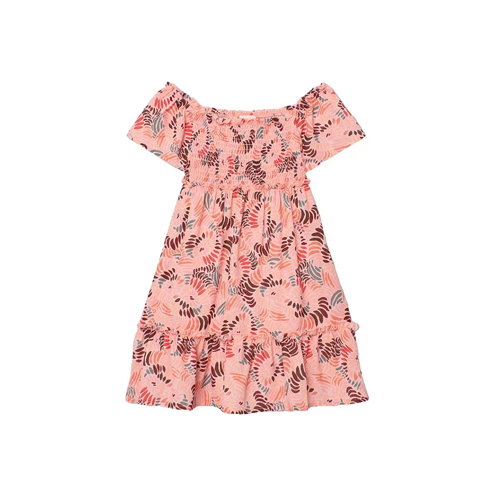 Boboli Vestito A Maniche Corte 33066 Desert Print 24 Mesi - BÒBOLI - FashionsVida