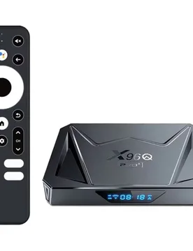 Lecteur Multimédia X96q Pro Plus H728 4gb/32gb Wifi Dual Android 14-android Tv Black One Size unisex - X9x - FashionsVida