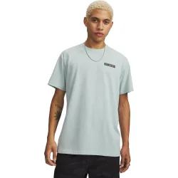 Camisetas de Hombre Casual UA HW ARMOUR LABEL SS