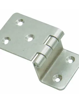 Bent Hinge 15 Mm Silver 20 x 20/35 x 20 mm unisex - Oem Marine - FashionsVida