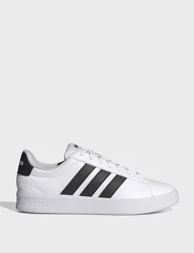 Grand Court 3.0 Stripe Trainers White/Black male - Adidas - FashionsVida