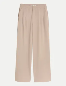 Wide-Leg Hose Beige XS - Tom Tailor Denim - FashionsVida