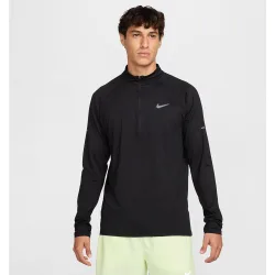 Camiseta de running de hombre Stride Men's Dri-FIT 1-4-Zip Running Top