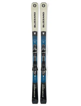 Packs (skis + fix) - Skis de piste - Stormbird 82 DTI + TPX 12 Demo 2027 en Bois - Taille 175 cm - Bleu - Blizzard - FashionsVida