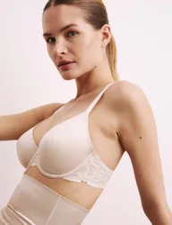 ContourWear Wired Full Cup Bra A-E Pale Opaline female