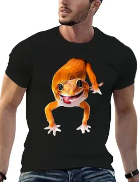 Leopard gecko Cute and Fun T-Shirt t shirts cotton 100% man t shirts high quality luxury brand T-Shirt - Aliexpress - FashionsVida
