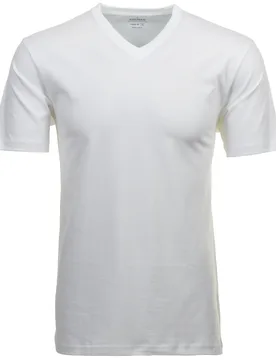 XL T-Shirt Doppelpack V-neck male - 7XL - FashionsVida