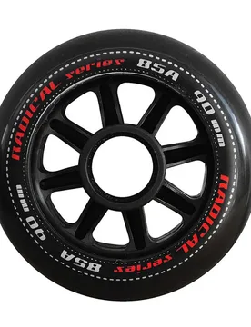 Roues De Patins Radical 4 Unités Black 90 mm - 85A unisex - Tempish - FashionsVida