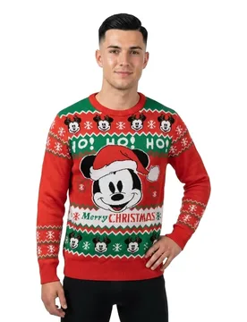 Cerda Maglione Christmas Mickey Red L - Disney - FashionsVida