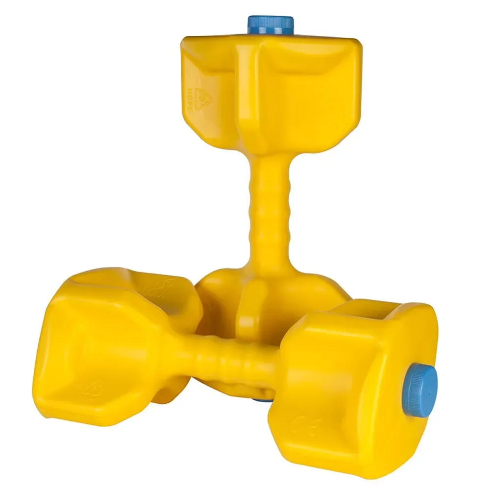 Dual Dumbbell Yellow One Size unisex - leisis - FashionsVida