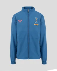 Harlequins Junior 2026/27 Training Packable Hood Shower Jacket BLUE JS Unisex