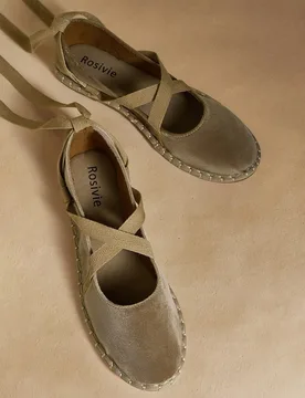 Zapatos planos de mujer con diseño cruzado casual, versátiles para uso diario - Shein - FashionsVida