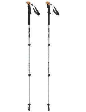 Bâtons de trekking télescopiques - Trek Alu Grey en Aluminium - Gris - Scott - FashionsVida