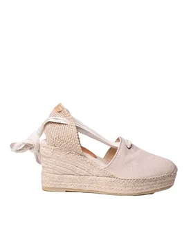 Pons Espadrilles Compensées Lisa-nt Stone EU 35 - Toni - FashionsVida