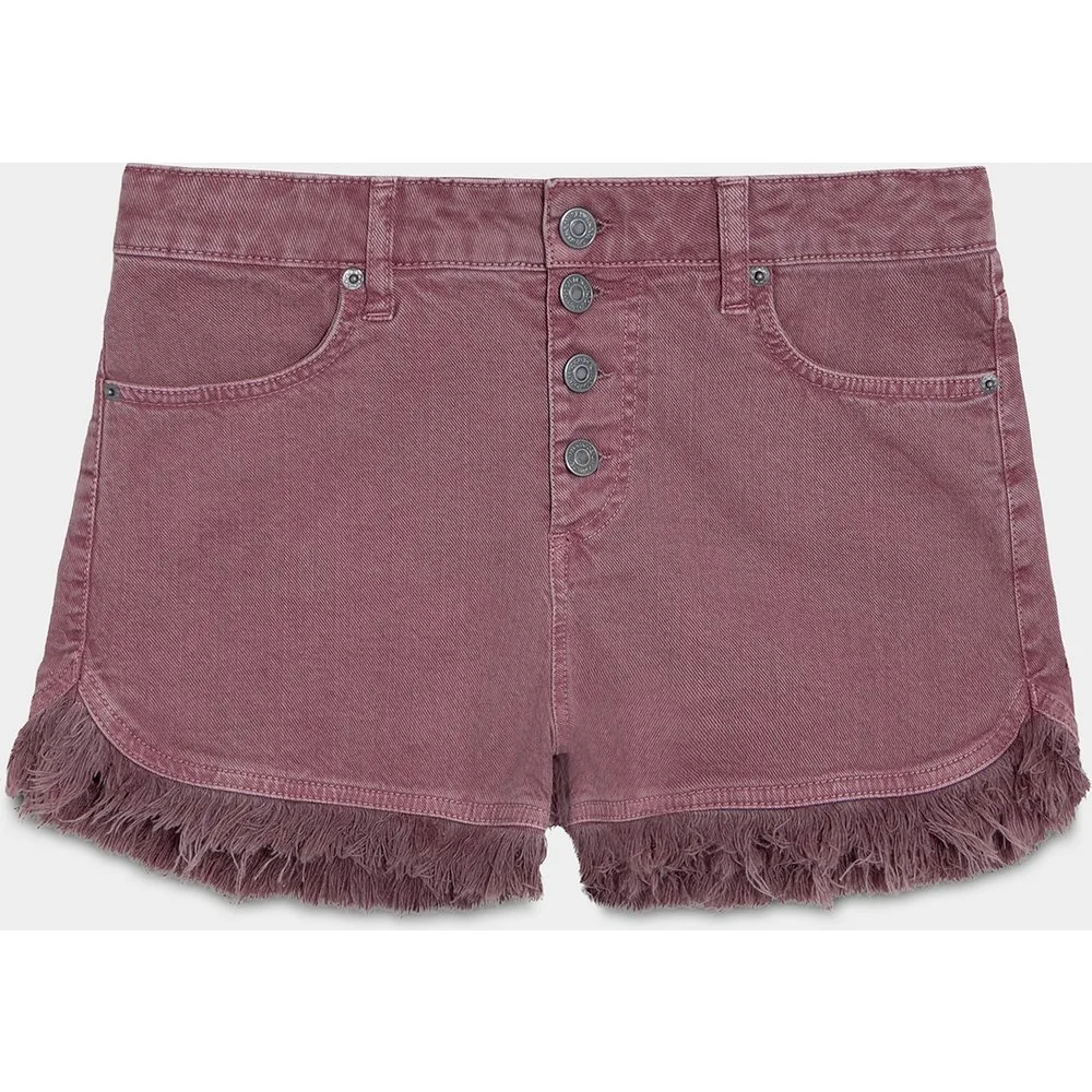 Shorts de mujer desflecado con bolsillos - Noon - FashionsVida