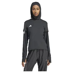 Maglietta A Maniche Lunghe Adizero Essentials Black 2XL
