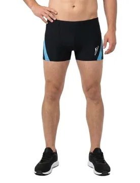 Swimming Boxer Black 10 Men - Aquafeel - FashionsVida
