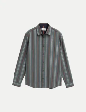 Gestreiftes Hemd Mehrfarbig XL - Tom Tailor Casual - FashionsVida