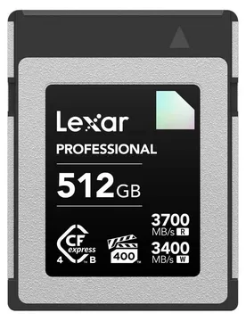 Carte Mémoire Cfexpress Pro Type B Diamond 4.0 Series 512gb Black / Gold One Size unisex - Lexar - FashionsVida