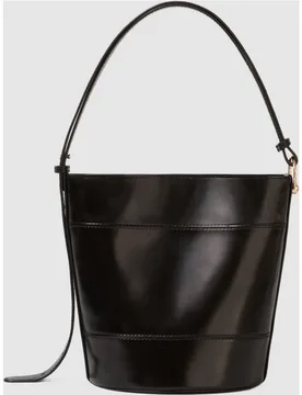 Bolso de mano de cuero tipo saco - CLAUDIE PIERLOT - FashionsVida