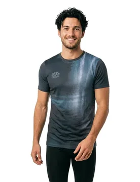 Sweat-shirt Pro Training Graphic Gunmetal/Griffin S - Umbro - FashionsVida