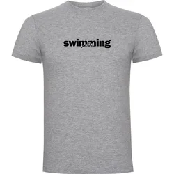 T-shirt à Manches Courtes Word Swimming
