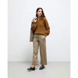 Pantalón de mujer de cuadros prisha