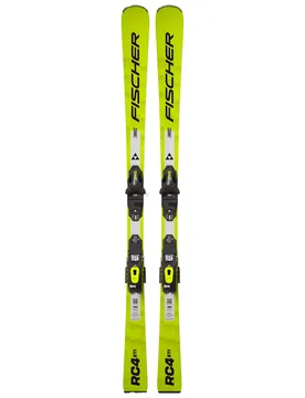 Packs (skis + fix) - Skis de piste - RC4 STI TPR + RS 10 Pr 2026 en Bois - Taille 156 cm - Jaune - fischer - FashionsVida