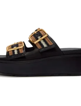 Sandali Gen Ff Max Buckle Stripe Webbing Black Mix EU 41 - Fitflop - FashionsVida