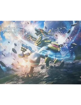 Pokemon Regional July 2017 Liverpool Playmat - Kommo-o - Pokémon - FashionsVida