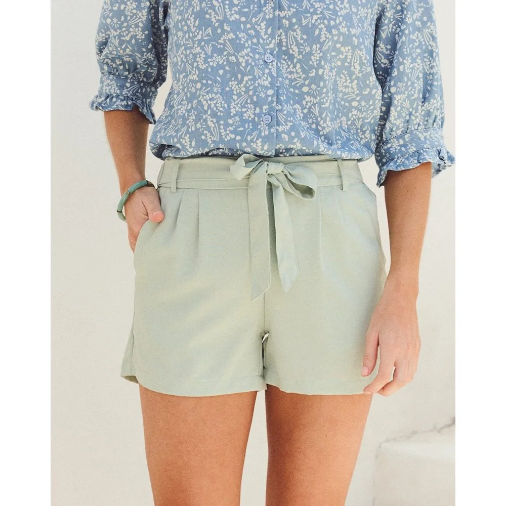 Pantalón corto de mujer - Polin et Moi - FashionsVida